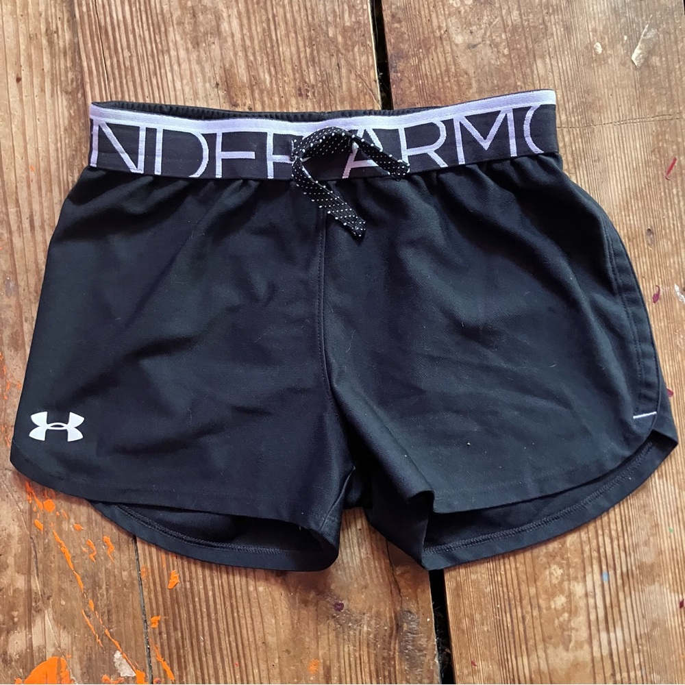 Under Armour Women's Black Athletic Shorts